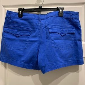 Womens Blue Shorts 16